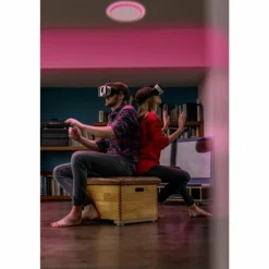 ORBIS Applique murale / Plafonnier Luminaires Ledvance LED Noir, 1 lumière, Changeur de couleurs