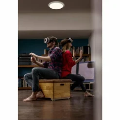 ORBIS Applique murale / Plafonnier Luminaires Ledvance LED Noir, 1 lumière, Changeur de couleurs