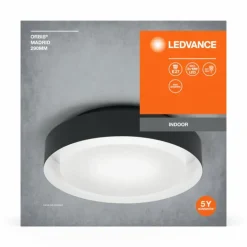 Orbis Plafonnier Luminaires Ledvance Noir, Blanc, 2 lumières