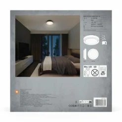 Orbis Plafonnier Luminaires Ledvance Noir, Blanc, 2 lumières