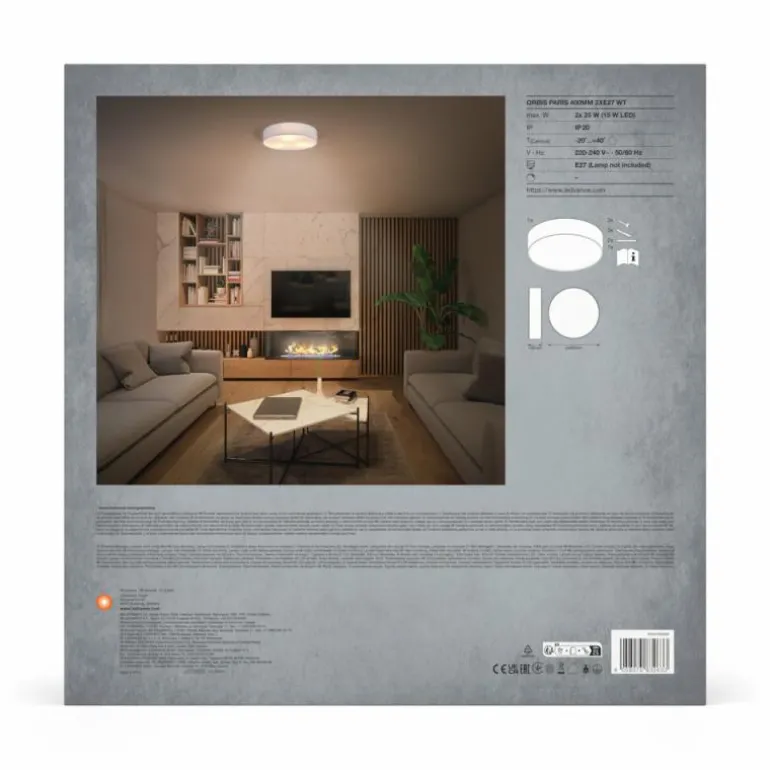 Orbis Plafonnier Luminaires Ledvance Blanc, 3 lumières