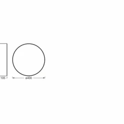 Orbis Plafonnier Luminaires Ledvance Brun, 3 lumières