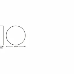 Orbis Plafonnier Luminaires Ledvance Blanc, 3 lumières