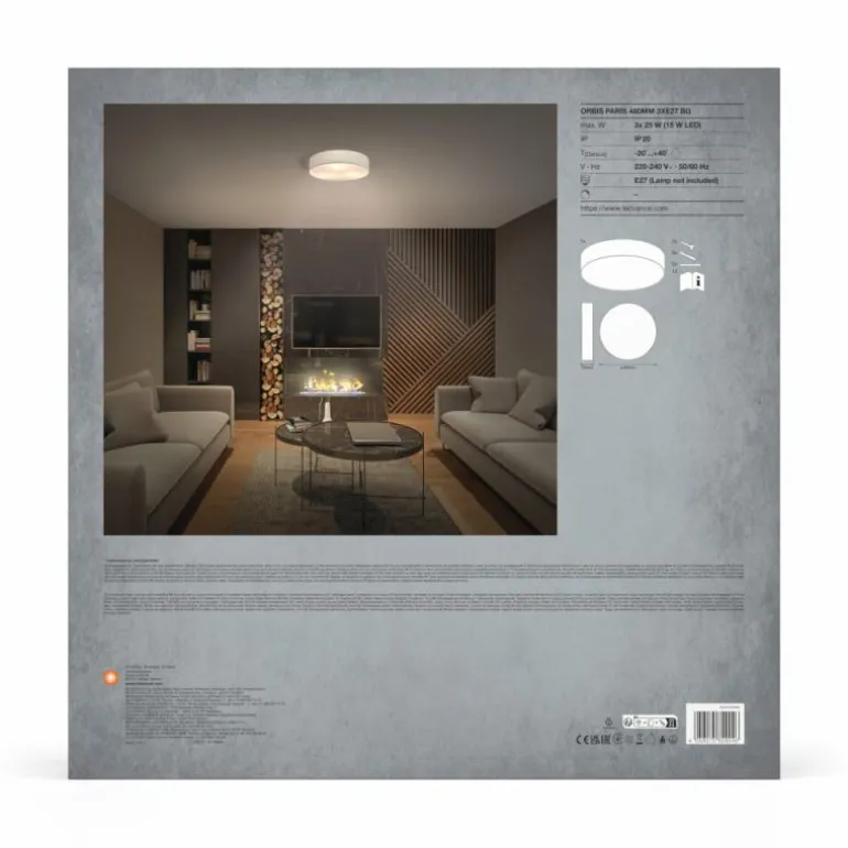 Orbis Plafonnier Luminaires Ledvance Beige, 3 lumières