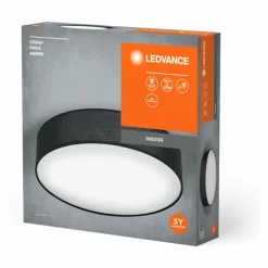 Orbis Plafonnier Luminaires Ledvance Noir, 3 lumières