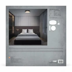 Orbis Plafonnier Luminaires Ledvance Noir, 3 lumières