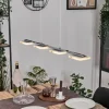 Ordal Suspension, Suspension LED Argenté, 4 lumières