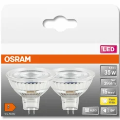 OSRAM 2 SetLED Star GU5.3 4,3 Watt 2700 Kelvin 396 Lumen