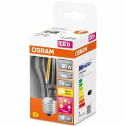 OSRAM CLASSIC A LED E27 6,5 Watt 2700 Kelvin 806 Lumen