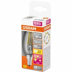 OSRAM CLASSIC B LED E14 4 watt 2700 kelvin 470 lumen