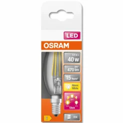 OSRAM CLASSIC B LED E14 4 watt 2700 kelvin 470 lumen