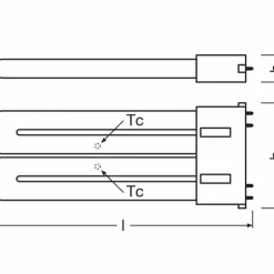 OSRAM DULUX 2G10 12 Watt 4000 Kelvin 1500 Lumen