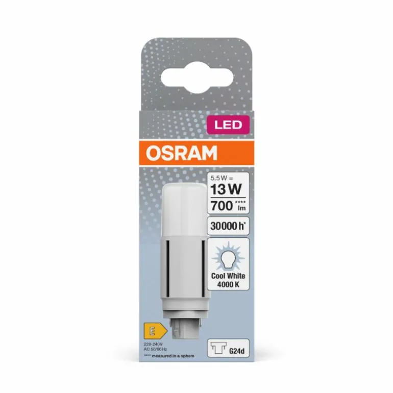 OSRAM DULUX G24d 5,5 Watt 4000 Kelvin 700 Lumen