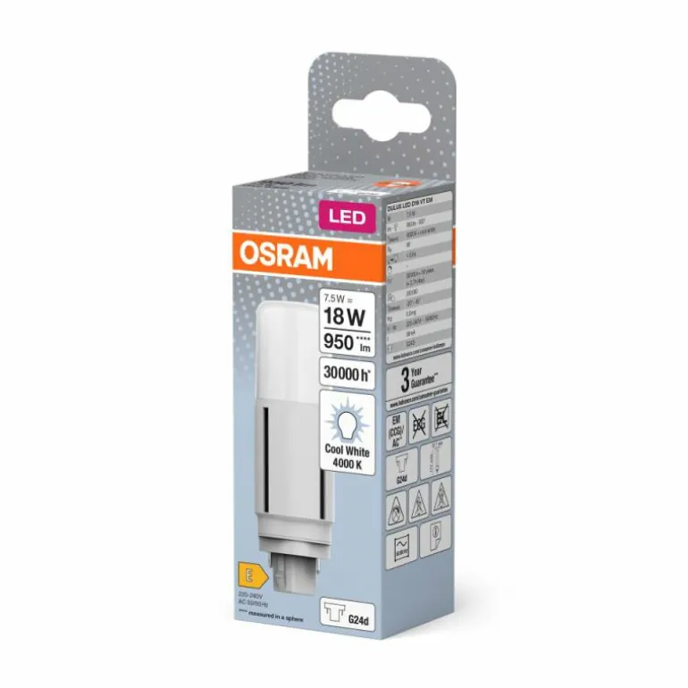 OSRAM DULUX G24d 7,5 Watt 4000 Kelvin 950 Lumen
