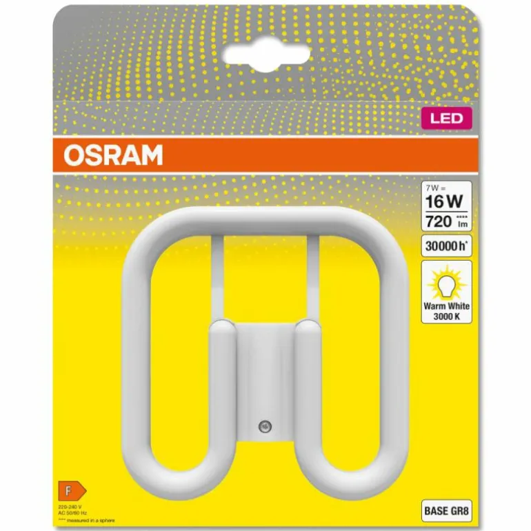 OSRAM DULUX GR8 7 Watt 3000 Kelvin 720 Lumen