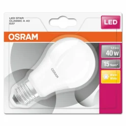 Osram LED E27 5,5 Watt 2700 Kelvin 470 Lumen