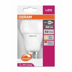 Osram LED E27 9 Watt 2700 Kelvin 806 Lumen