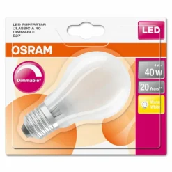 Osram LED E27 4 Watt 2700 Kelvin 470 Lumen