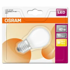 Osram LED E27 4 Watt 2700 Kelvin 470 Lumen