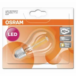 Osram LED E27 4 Watt 2700 Kelvin 470 Lumen