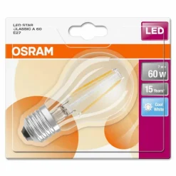 Osram LED E27 6,5 Watt 4000 Kelvin 806 Lumen