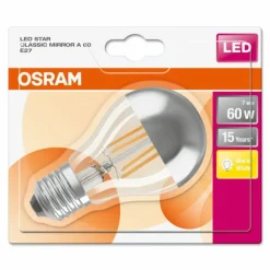Osram LED E27 7 Watt 2700 Kelvin 650 Lumen
