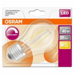 Osram LED E27 4,5 Watt 2700 Kelvin 470 Lumen