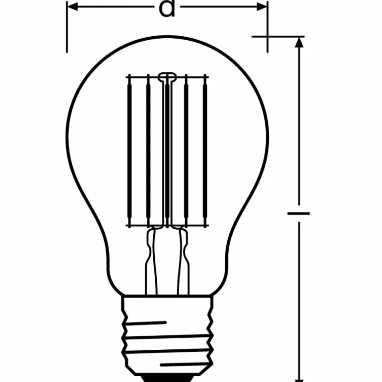 OSRAM LED E27 11 Watt 2700 Kelvin 1521 lumen
