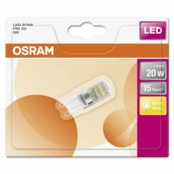 Osram LED G9 1,9 Watt 2700 Kelvin 200 Lumen
