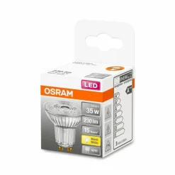 Osram LED GU10 3 Watt 2700 Kelvin 230 Lumen