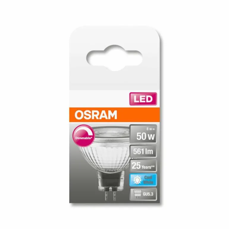 Osram LED GU5.3 7,8 Watt 400 Kelvin 620 Lumen