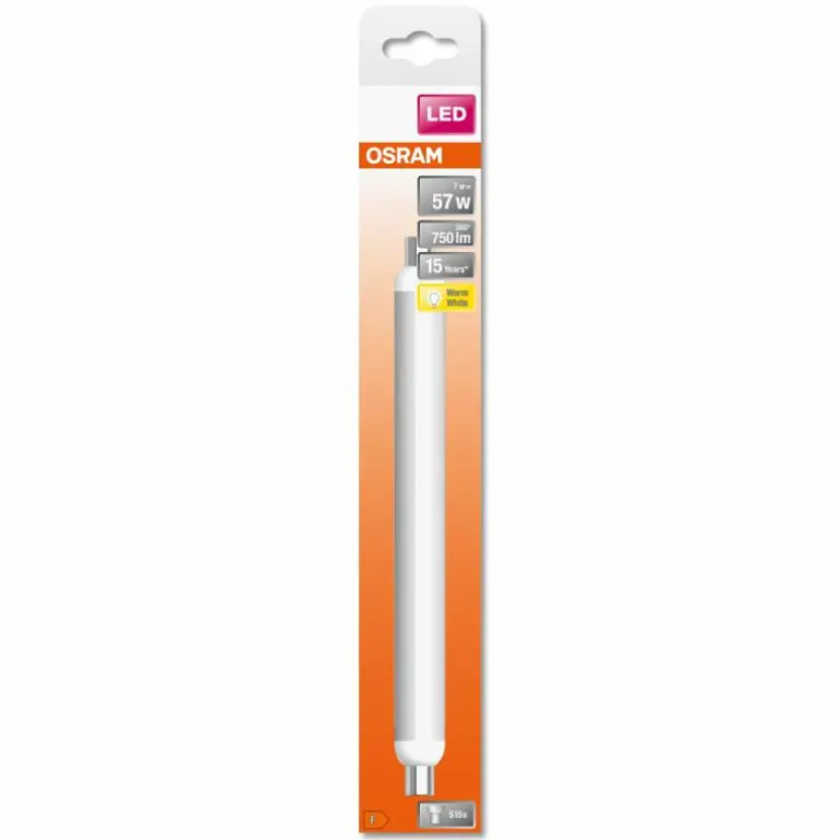 OSRAM LED Line S15s 7 Watt 2700 Kelvin 750 Lumen