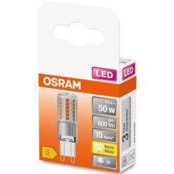 OSRAM LED PIN G9 4,8 watt 2700 kelvin 600 lumen