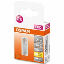 OSRAM LED PIN LED G4 1,8 watt 2700 kelvin 200 lumen