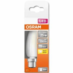 OSRAM LED Retrofit B22d 2,5 Watt 2700 Kelvin 250 lumen