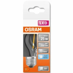 OSRAM LED Retrofit E27 2,5 Watt 4000 Kelvin 250 lumen