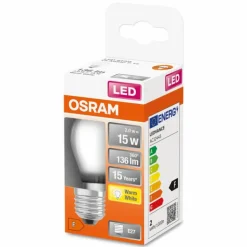 OSRAM LED Retrofit E27 1,5 Watt 2700 Kelvin 136 lumen
