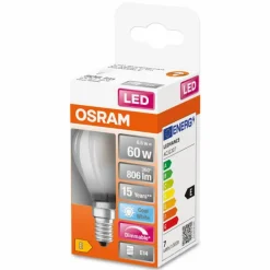 OSRAM LED Retrofit E14 6,5 watt 4000 kelvin 806 lumen