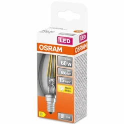 OSRAM LED Retrofit E14 5,5 watt 2700 kelvin 806 lumen