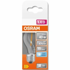 OSRAM LED Retrofit E27 4 watt 4000 Kelvin 470 lumen