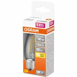 OSRAM LED Retrofit E27 4 watt 2700 kelvin 470 lumen