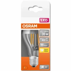 OSRAM LED Retrofit E27 4 Watt 2700 Kelvin 400 lumen