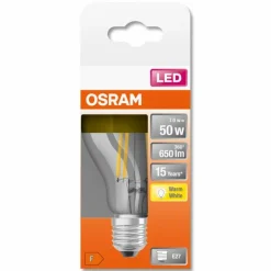 OSRAM LED Retrofit E27 7 Watt 2700 Kelvin 650 Lumen