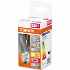 OSRAM LED Retrofit E27 2,8 Watt 2700 Kelvin 250 lumen