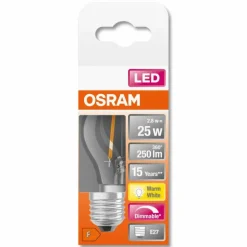 OSRAM LED Retrofit E27 2,8 Watt 2700 Kelvin 250 lumen