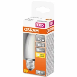 OSRAM LED Retrofit E27 4 watt 2700 kelvin 470 lumen