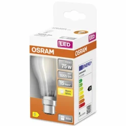 OSRAM LED Retrofit LED B22d 7,5 Watt 2700 Kelvin 1055 Lumen