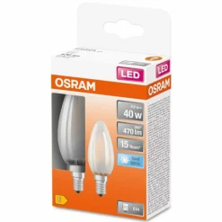 OSRAM LED Retrofit Lot de 2 E14 4 watt 4000 Kelvin 470 lumen