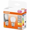 OSRAM LED Retrofit Lot de 2 E27 4 watt 2700 Kelvin 470 lumen