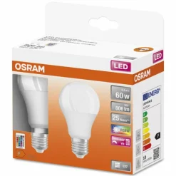 OSRAM LED Retrofit Lot de 2 E27 9,4 Watt 2700 Kelvin 806 Lumen